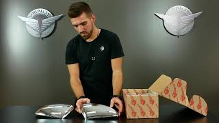 DOOR MIRROR COVERS MAZDA 3 2014+ / NAKŁADKI NA LUSTERKA MAZDA 3 2014+ Mazda Cx 3 2016 Side Door Mirror Covers Mazda Cx 3 2016 NakŁadki Na Lusterka