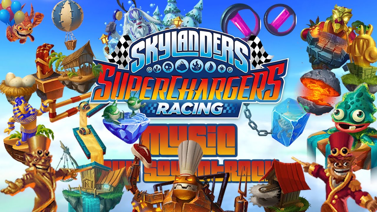 Skylanders Superchargers Racing Full Soundtrack YouTube