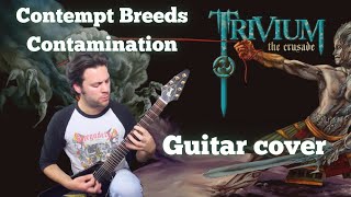 Contempt Breeds Contamination - Trivium guitar cover | Gibson Flying V 7 String &amp; Dean ML MKH