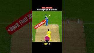 Real Cricket Batting Tips & Tricks | How To Hit Six In RC 24 | Perfect Timing Trick #shorts