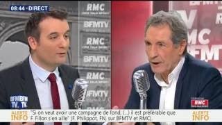 Florian Philippot face à Jean Jacques Bourdin