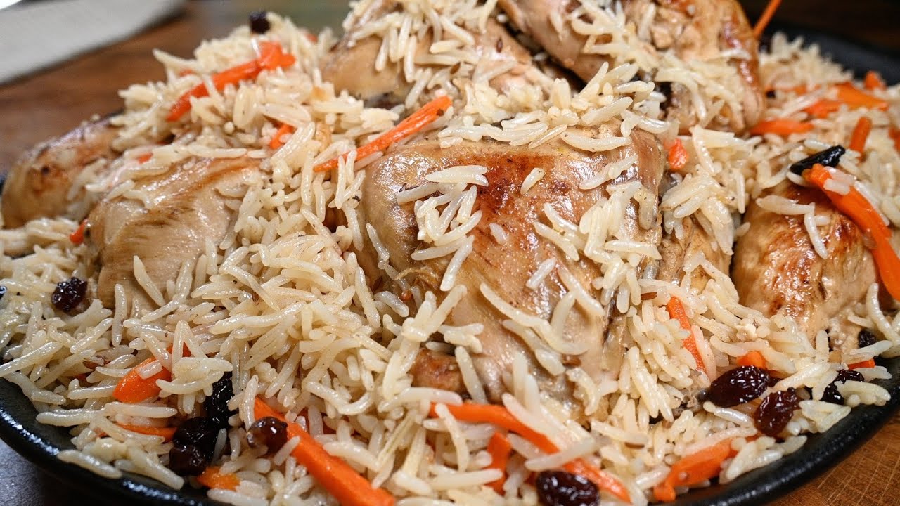Готовим афганский кабульский пулао с курицей 😋 Просто и вкусно!