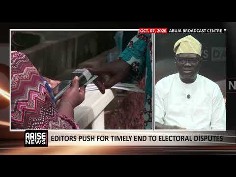 Editors Push For Timely End To Electoral Disputes - Iyobosa Uwugiaren