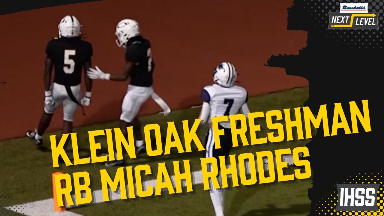 Meet Micah Rhodes: Clint Oak's Freshman Phenom | Houston High School Sports Spotlight