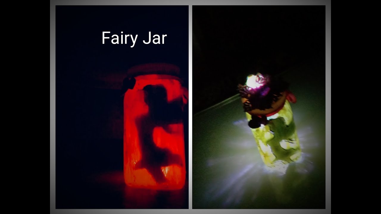 Fairy Lantern Tutorial/ DIY : Fairy Glow jars | No tissue paper |