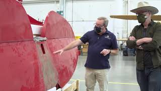 Adam Savage Inspects Amelia Earhart's Record-Breaking Aircraft!