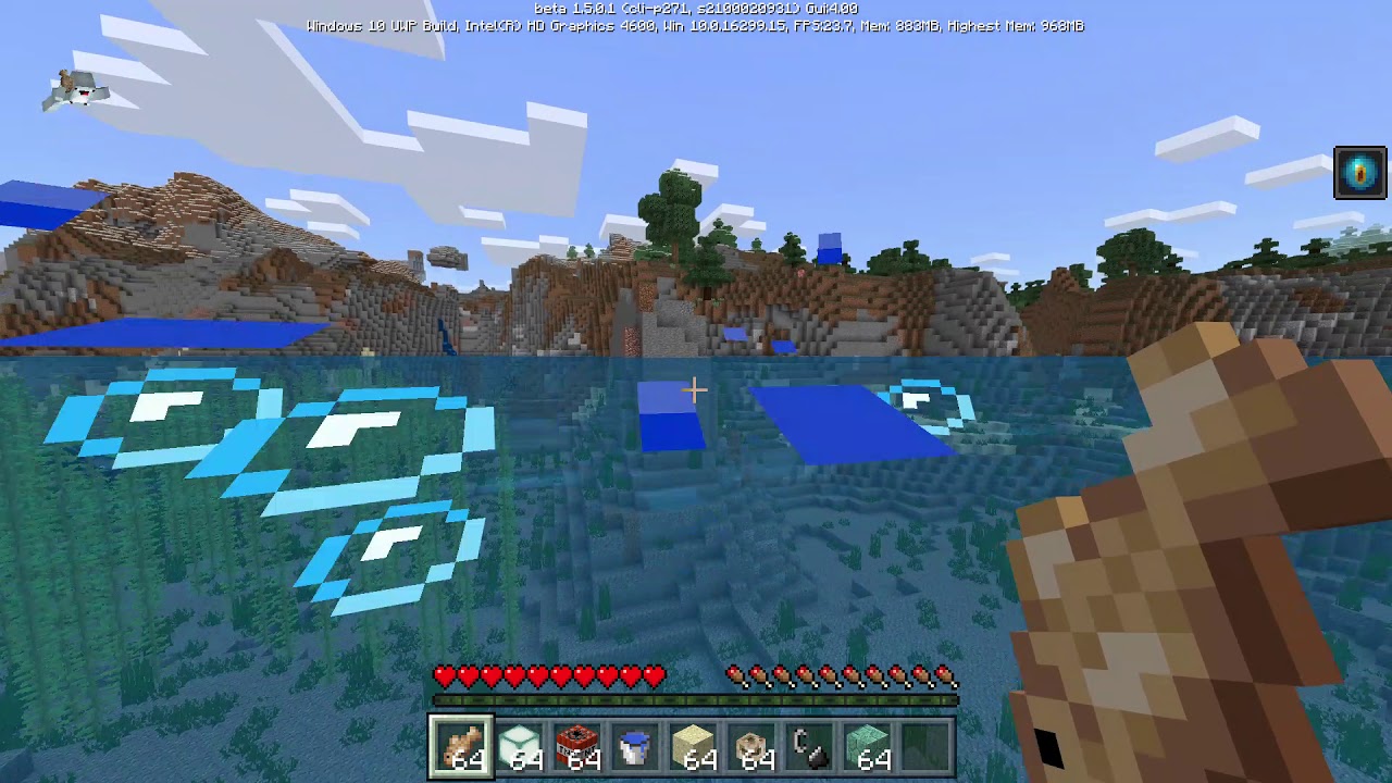 Minecraft 1.5.0.1 Conduits (+Dolphins) Update Aquatic Bedrock YouTube