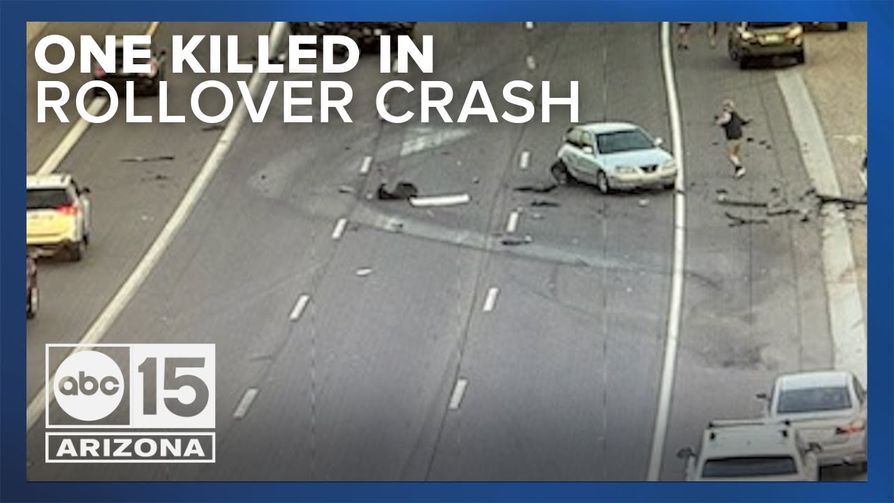 One person killed in Loop 202 Santan crash near Loop 101 Saturday morning