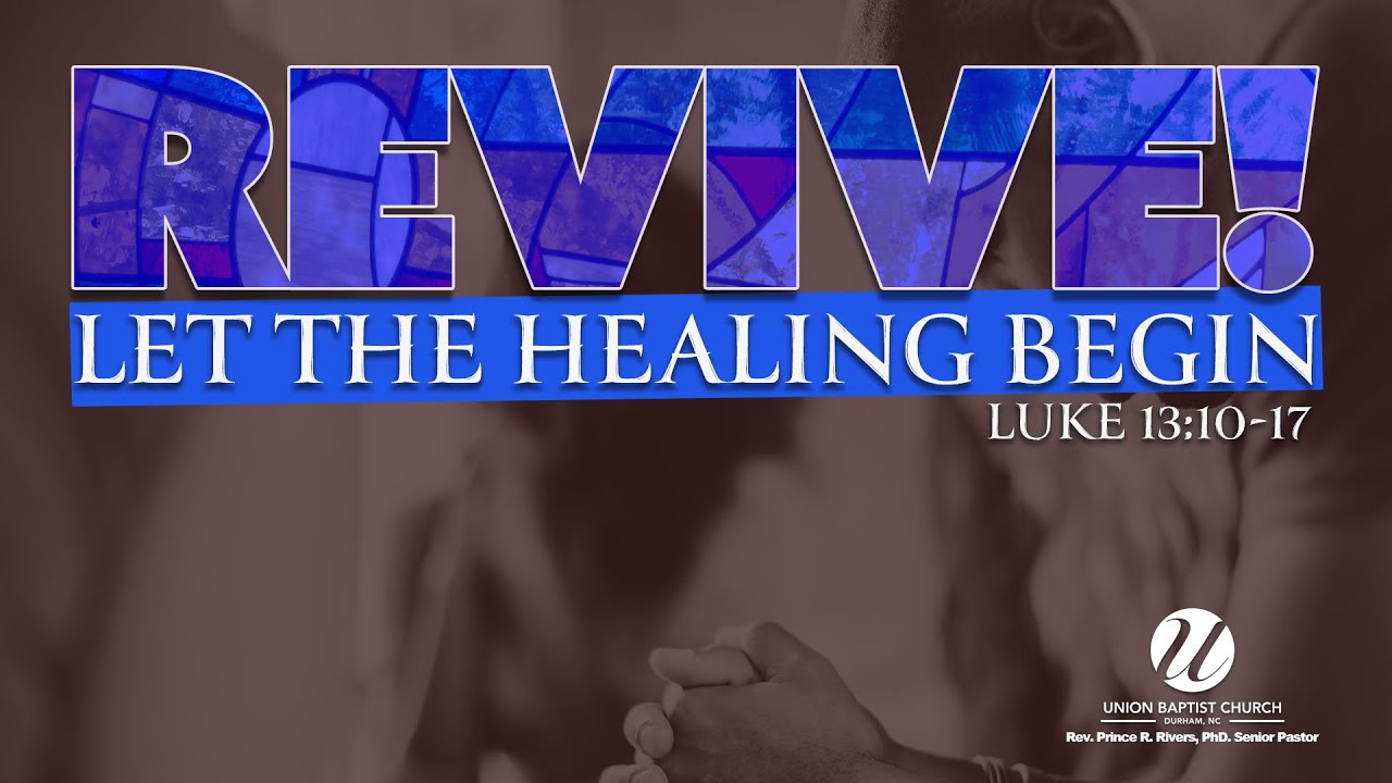 Prince Raney Rivers Pastor Let The Healing Begin- Rev. Dr. Prince R. Rivers, Senior Pastor - YouTube