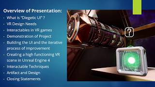 Interactive UI Design for VR - Master's Thesis - Final Video