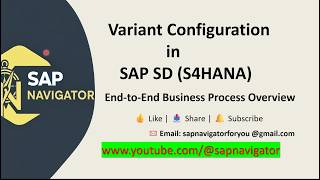 Class 8.Variant Configuration in SAP SD Part-1 | End‑to‑End VC Explanation with Real Examples