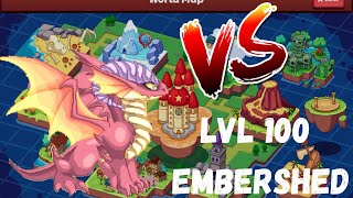 Level 100 Prodigy EMBERSHED Battles | INSANE