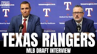 Texas Rangers Detail Selection of Jack Leiter With 2nd Overall Pick & "Best Fastball I've Ever Seen"