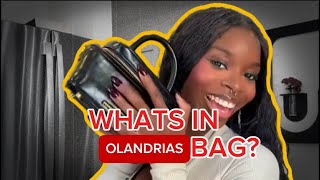 WHATS IN OLANDRIAS BAG | olandria 