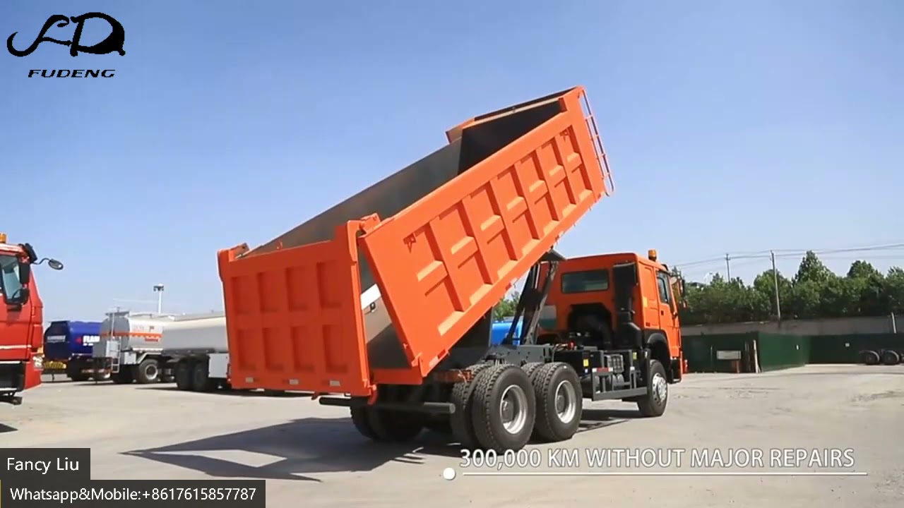 howo brand new right/left hand drive 10 wheel dump tipper truck for sale