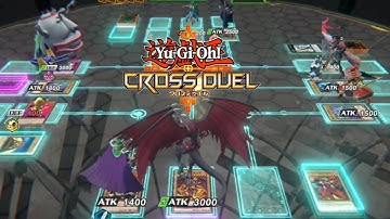 Yu-Gi-Oh Cross Duel - 4 Player Ranked Match Gameplay