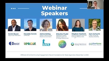 Offshore Wind Community Engagement: Recommendations for State Agencies (12.4.2025)