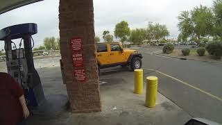 Sam's Club Gas Station to PG Nails & Spa, 2574 W 16th St, Yuma, Arizona, 27 March 2019, GP103186