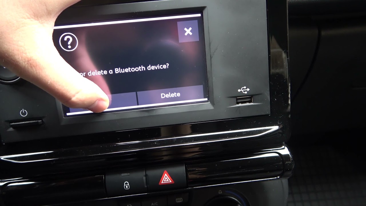 How To Pair Android Phone With Citroen C3 Audio System - How To Play Music From Phone In Citroen - Youtube