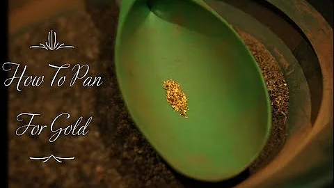 GOLD Panning Tutorial For BEGINNERS!!!
