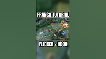Franco Tutorial Flicker + Hook #mlbb  #shorts