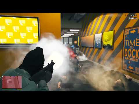 GTA 5 - Lifeinvader Office Massacre + Ten Star Escape