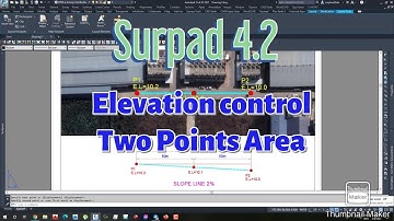 Elevation Control Two Points Area