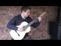 Jose luis merlins joropa played by rob osler on a bull concert classical guitar