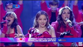 XOXO PERFECT HARMONIES AND DASURI CHOI'S ON POINT MOVE DURING LAZADA 11.11 SUPERSHOW @gmanetwork