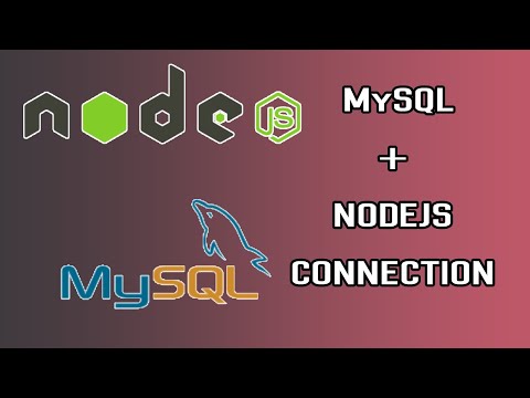 How To Connect NodeJS and MySQL Database | 2020