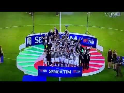 لحظات تتويج اليوفي بلقب السكوديتو 33 موسم 2015 14