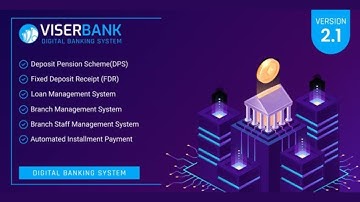 how to make banking website || ViserBank Digital Banking System Script Free Download