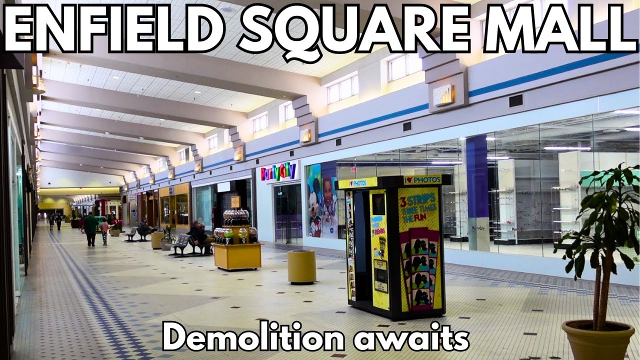 Торговый центр Enfield Square Mall — исследуем заброшенный торговый центр, находящийся в упадке, ...