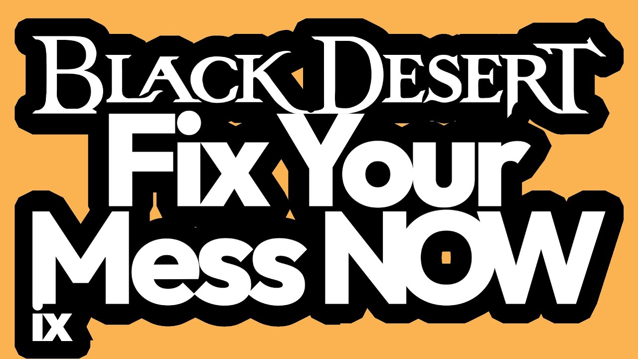 FiX YOUR MESSY iNVENTORY in Black Desert - YouTube
