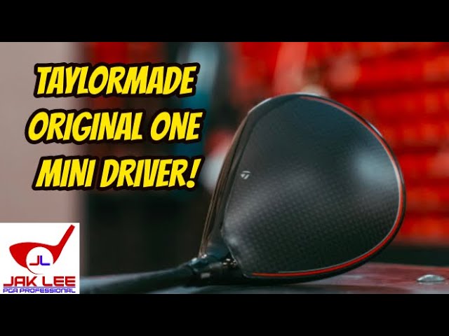 TAYLORMADE ORIGINAL ONE MINI DRIVER - YouTube