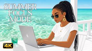 Summer Focus Mode | Clean Ocean Beats for Deep Work Sessions