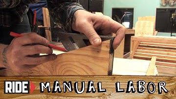 How-to Build a Skatepark - Bank Ramps Part 2: Studs - Manual Labor