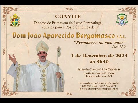 Acolhida a Dom João Aparecido Bergamasco