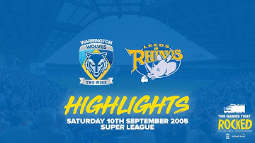 Games that rocked the HJ: Wire v Leeds 2005, Andrew Johns