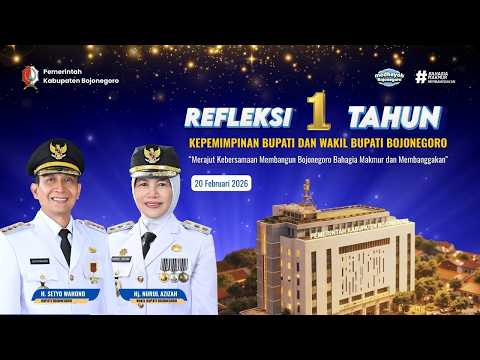 Thumbnail REFLEKSI 1 TAHUN KEPEMIMPINAN BUPATI DAN WAKIL BUPATI BOJONEGORO