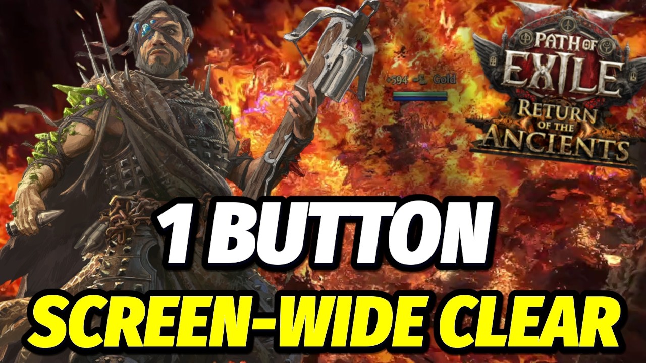 Hellfire Gemling! 1-Button Screen-Wide Clear & Insane Damage | PoE 2 0.5 Build Guide