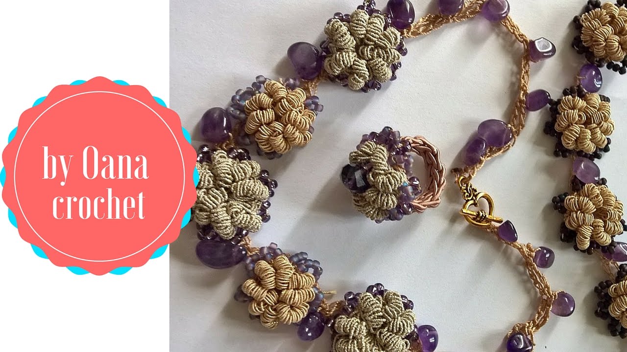 Crochet necklace