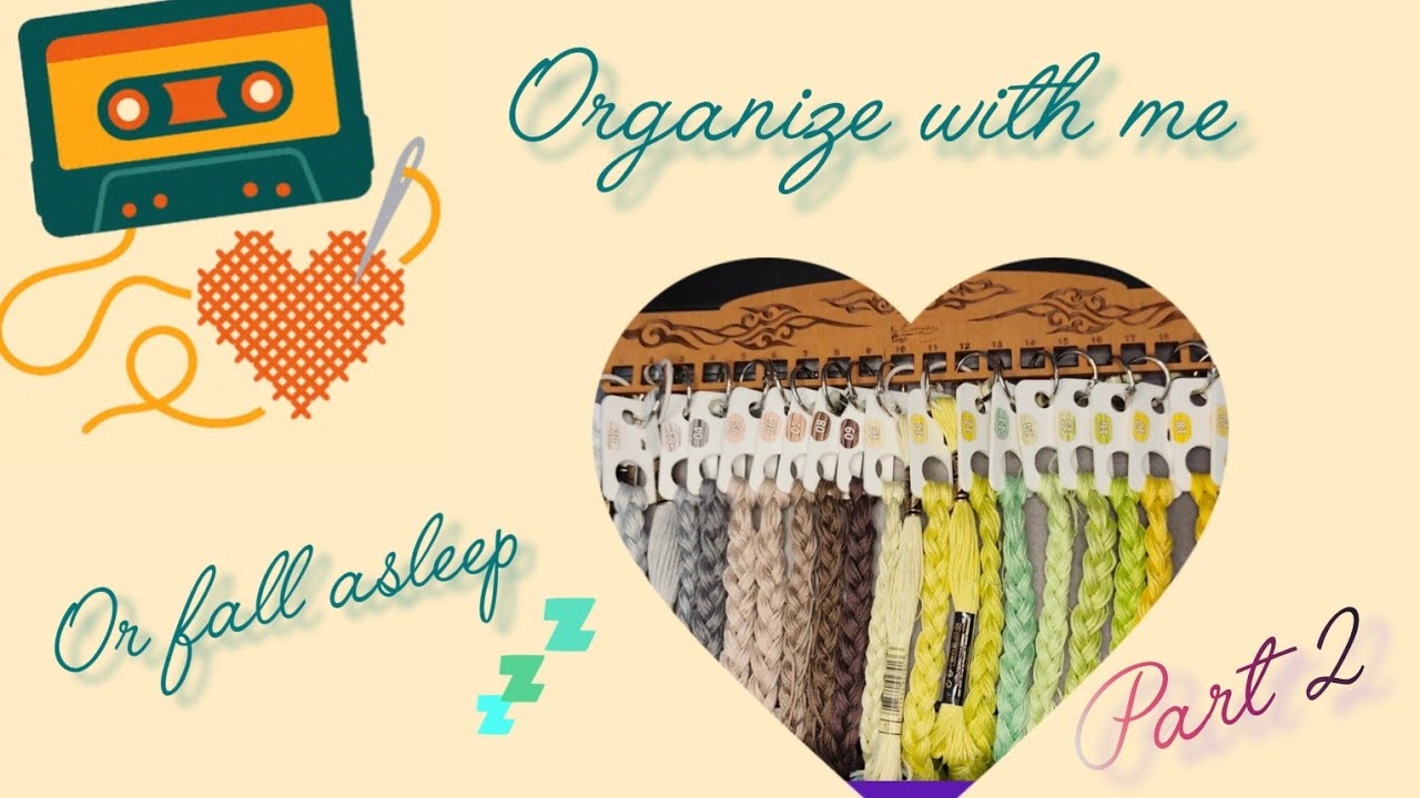 Organize with me Part 2 // Or fall asleep [Lofi]