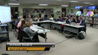 SASD School Board Meeting April 3, 2017