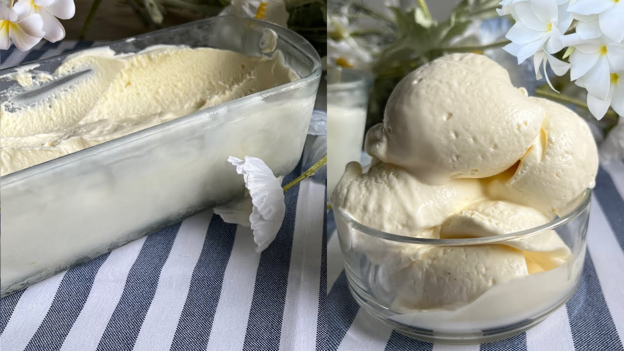 🍦Hit na Lato Domowe Lody Waniliowe z 3 Składników🍦