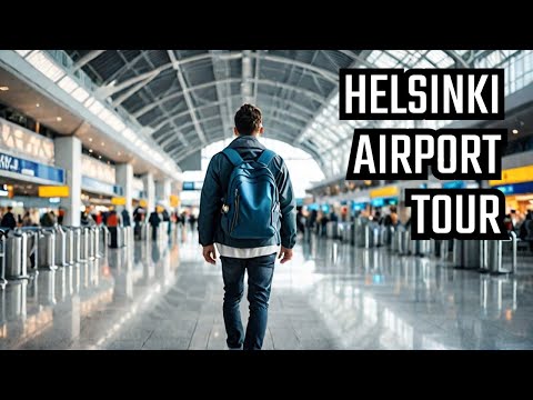مطار هلسنكي جولة سير ا على الأقدام في أفضل مطار في أوروبا