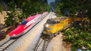 I turned SHINKANSEN E6 into the Fastest Intermodal Train Ever! - Grand Theft Auto V