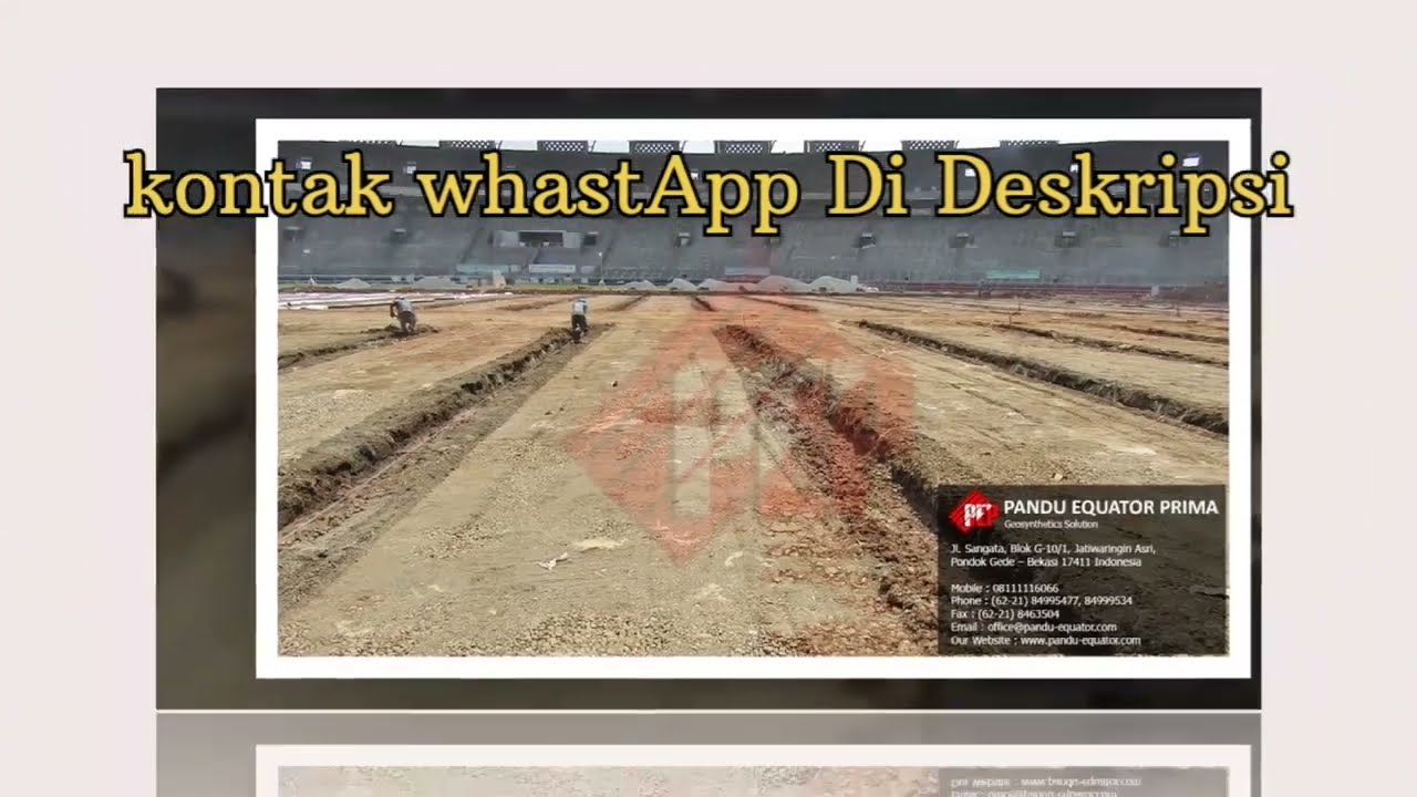 Penting !! Pungsi Resapan Air Lapangan Gravel Untuk Minisoccer @bumisinarmuliasport