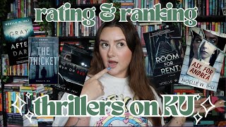 THRILLER BOOK RECS 2024 | All of Noelle W Ihli's Thrillers on Kindle Unlimited RANKED