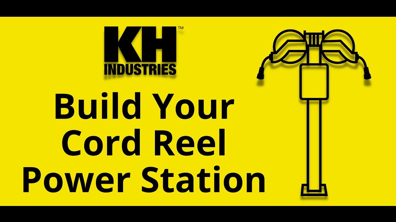 Build Your Cord Reel Power Station - KH Industries 